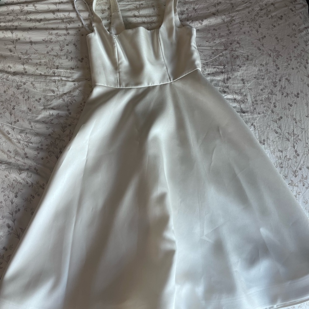 Dessy Collection Ivory Dress